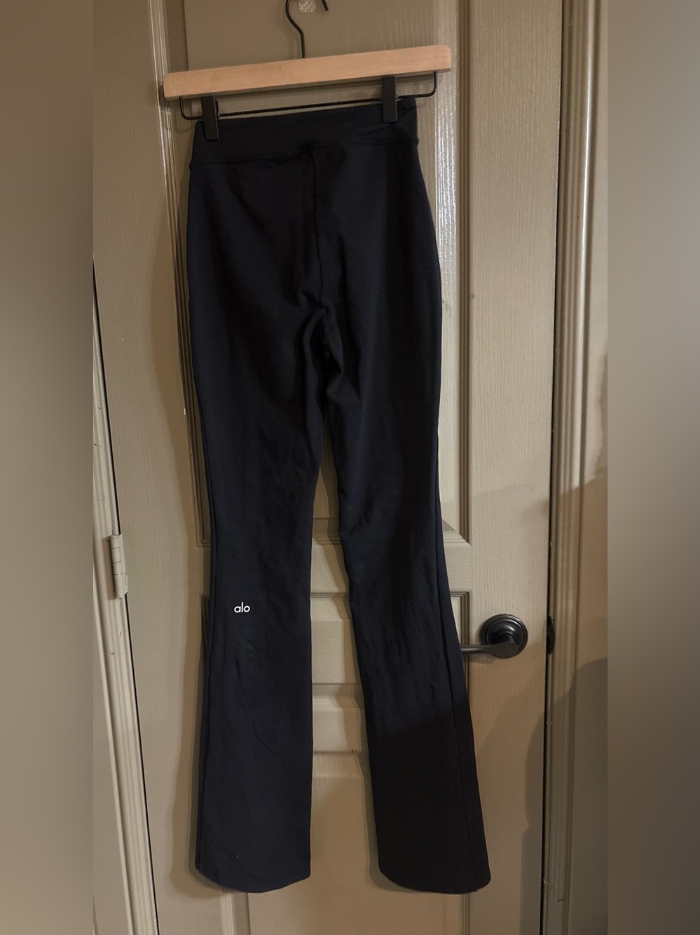 ALO Yoga Black Flare Leggings